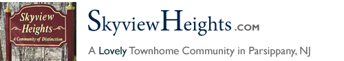 Skyview Heights in Parsippany NJ Morris County Parsippany New Jersey MLS Search Real Estate Listings Homes For Sale Townhomes Townhouse Condos   Sky View Heights   